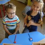 Игра с развивающим пособием 
«Дары Фребеля» 
«Знаки дорожного движения»
