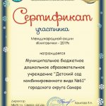 Сертификат Книговички