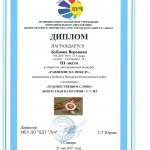 Равнение на Победу, 3 место, Бубнова Вероника
